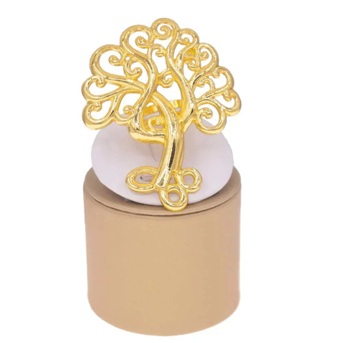 Rings For Women Big Gold Plated Ring Assorted Elements and Shapes Jewelry Sets