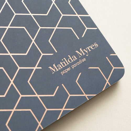 Matilda Myres | A5 Daily List Pad with 100 Sheets and Magnetic Strip | Grey