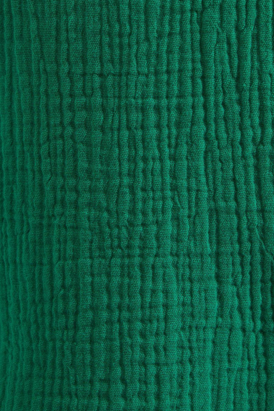 Abinaya Double Gauze Short Sleeved Shirt - Green