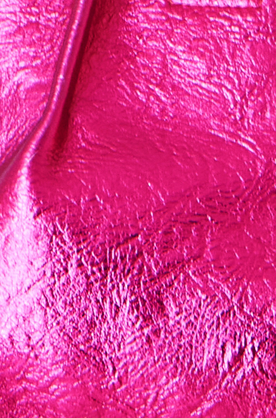 Yumi Pink Metallic Small Tote Bag