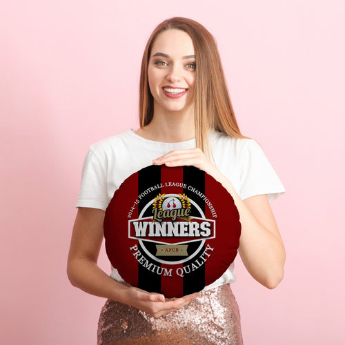 Bournemouth Champions - Football Legends - Circle Cushion 14"