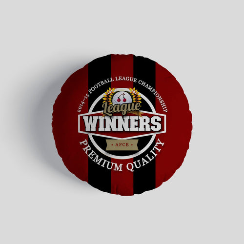 Bournemouth Champions - Football Legends - Circle Cushion 14"