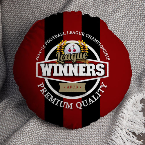 Bournemouth Champions - Football Legends - Circle Cushion 14"