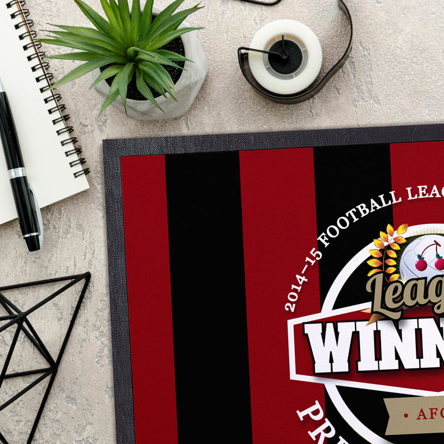 Bournemouth Champions - Football Legends - Door Mat -60cm X 40cm