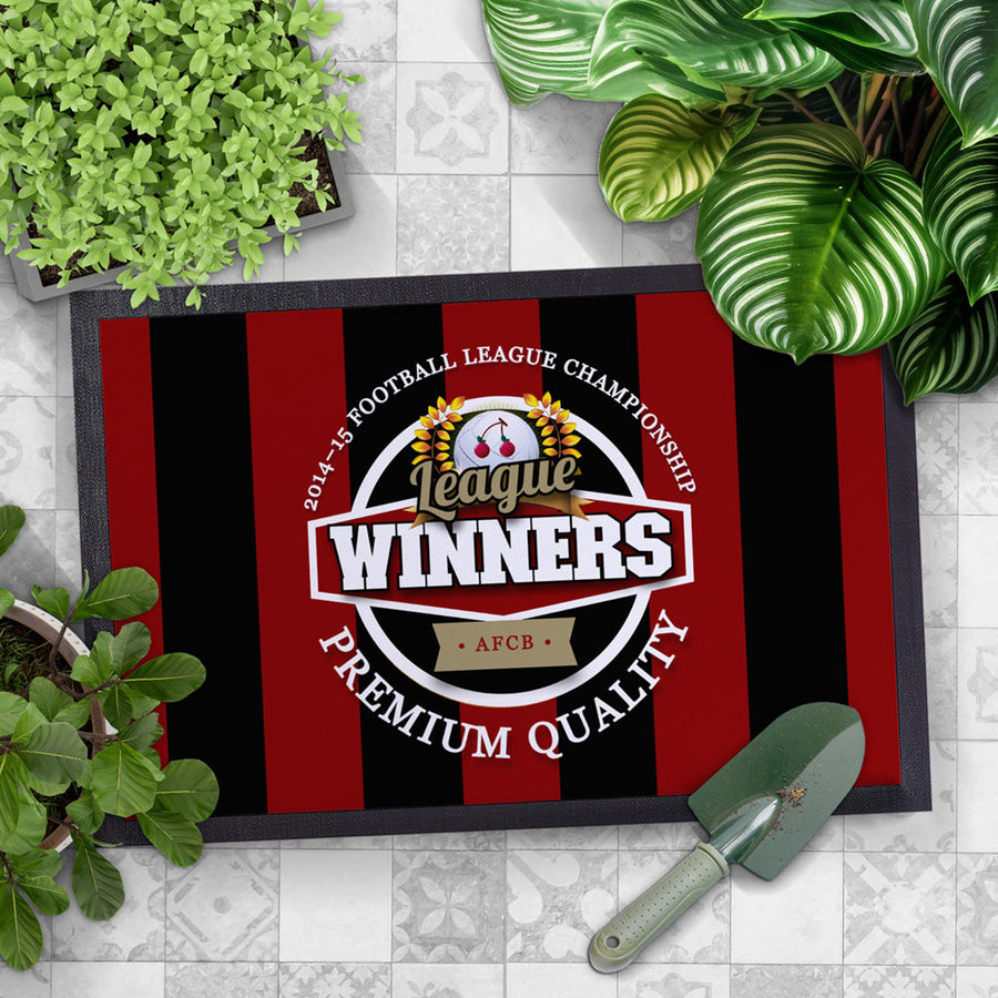 Bournemouth Champions - Football Legends - Door Mat -60cm X 40cm