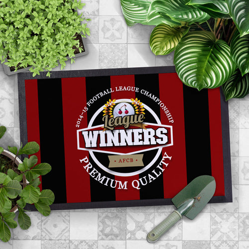 Bournemouth Champions - Football Legends - Door Mat -60cm X 40cm