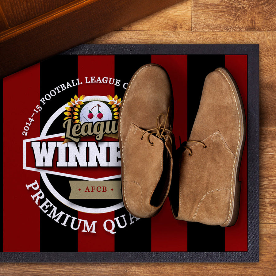 Bournemouth Champions - Football Legends - Door Mat -60cm X 40cm