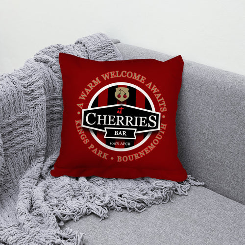 Bournemouth Cherries Bar - Football Legends - Cushion 10"