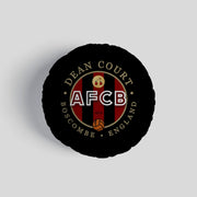 Bournemouth Dean Court - Football Legends - Circle Cushion 14"