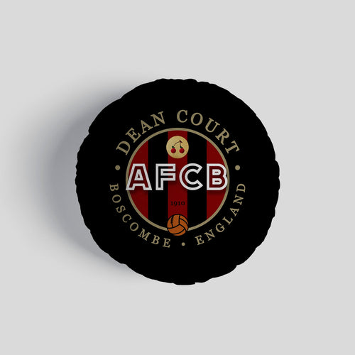 Bournemouth Dean Court - Football Legends - Circle Cushion 14"