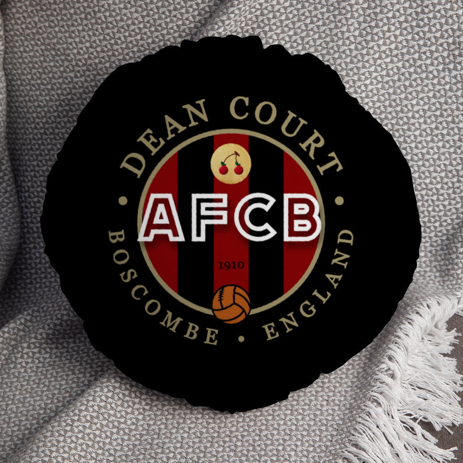 Bournemouth Dean Court - Football Legends - Circle Cushion 14"