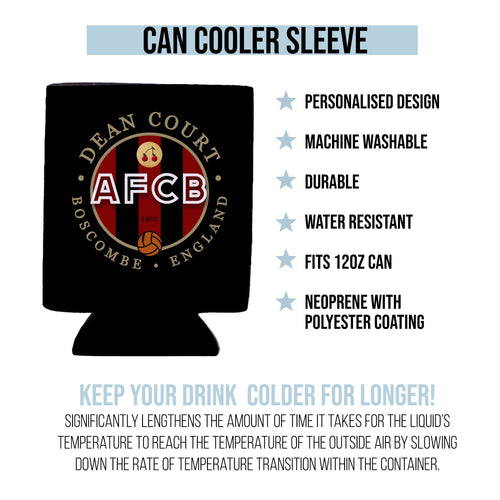 Bournemouth Dean Court - Football Legends - Can Cooler