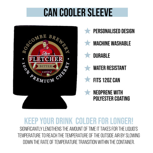 Bournemouth Steve Fletcher - Football Legends - Can Cooler
