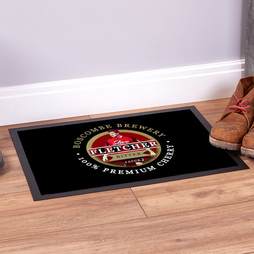 Bournemouth Steve Fletcher  - Football Legends - Door Mat -60cm X 40cm