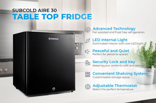 Subcold Aire30 LED Mini Fridge