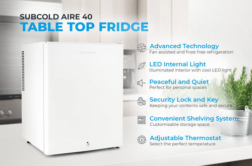 Subcold Aire40 LED Mini Fridge