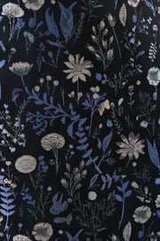 Aubin Magic Forest Jacquard Mini Skirt - Blue