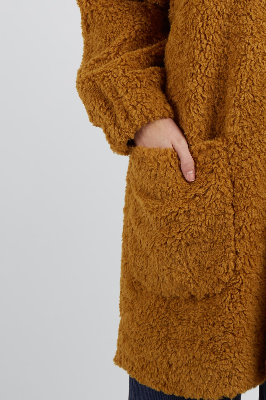 Louche Aldora Coat - Mustard