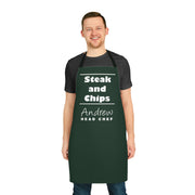 Personalised Kitchen Apron "Steak and Chips"