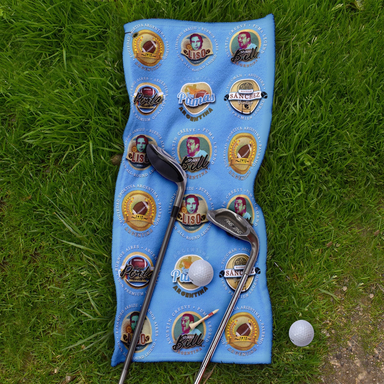 Argentina Rugby Union - Legend Collection  - Golf Towel