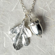 Acorn & Oak Leaf Necklace