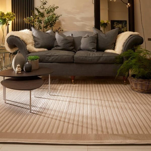Belgrade Natural Striped Rug