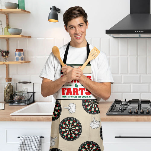 Darts & Farts -  Adult Apron