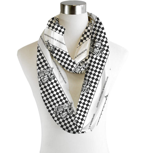 Alice's Adventures In Wonderland - Scarf - Infinity  - Chiffon