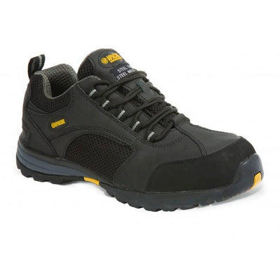 Apache AP318SM Mesh Black Safety Work Shoe Trainer Steel Toe Cap