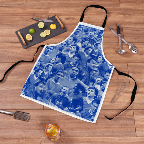 Merseyside Blues Montage - Water-Resistant Adults Apron