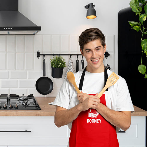 England - Rooney 9 - Water-Resistant Adults Apron
