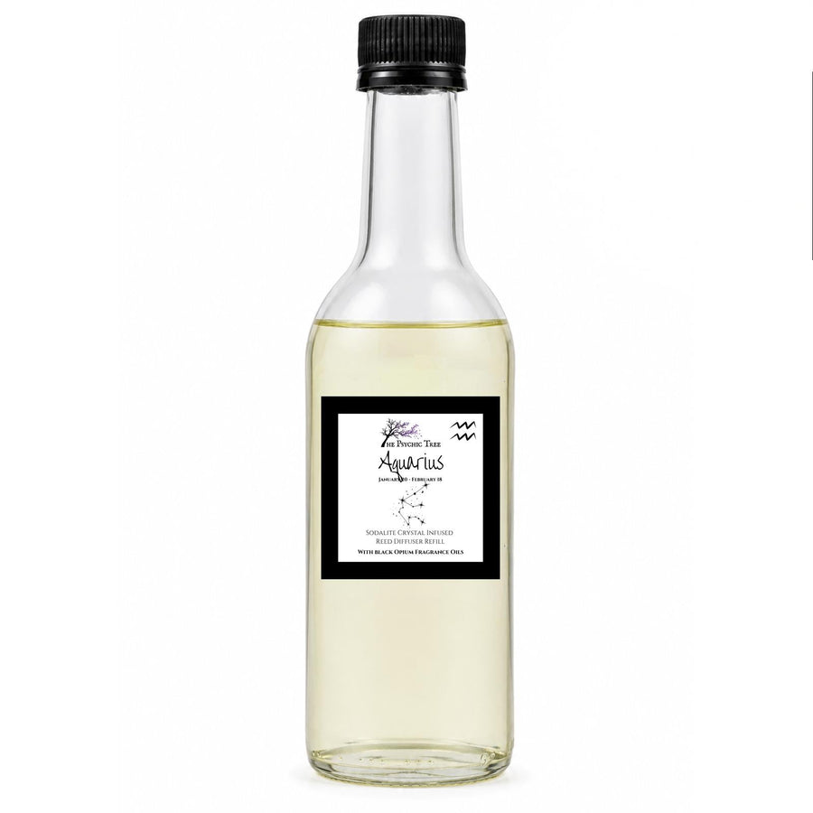 Aquarius - Sign Of The Zodiac Crystal Infused Reed Diffuser