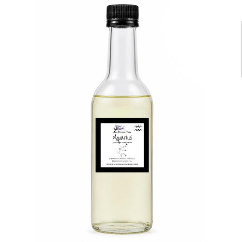 Aquarius - Sign Of The Zodiac Crystal Infused Reed Diffuser