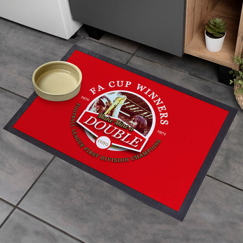 The Gooners Double  - Football Legends - Door Mat -60cm X 40cm