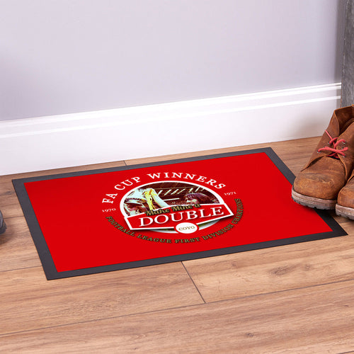 The Gooners Double  - Football Legends - Door Mat -60cm X 40cm