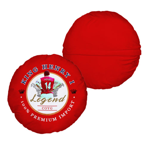 The Gooners Henry - Football Legends - Circle Cushion 14"