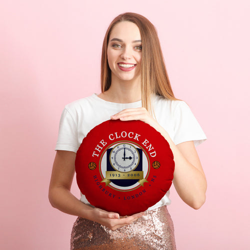 The Gooners Highbury - Football Legends - Circle Cushion 14"