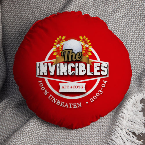 The Gooners Invincibles - Football Legends - Circle Cushion 14"