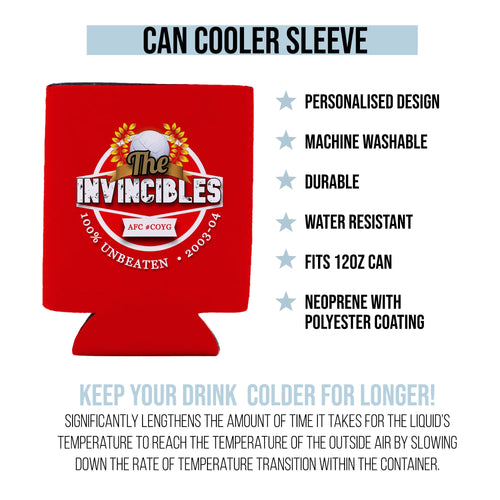 The Gooners Invincibles - Football Legends - Can Cooler