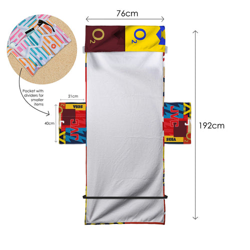 The Gooners - Kit Montage - Sunbed Towel
