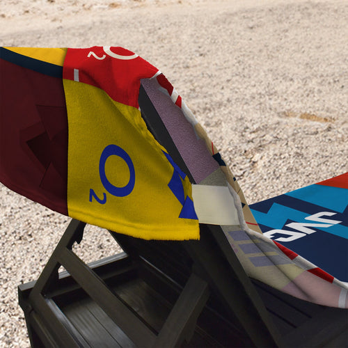 The Gooners - Kit Montage - Sunbed Towel