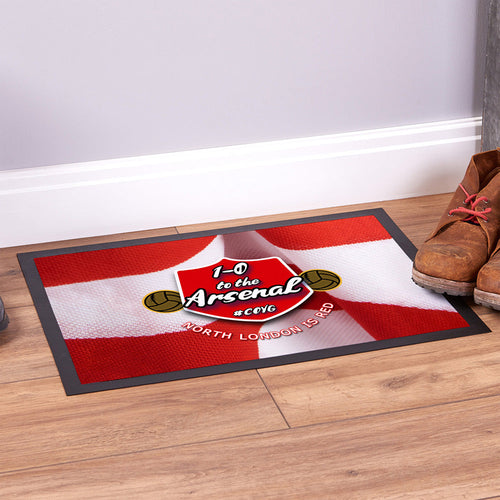 The Gooners One Nil - Football Legends - Door Mat -60cm X 40cm