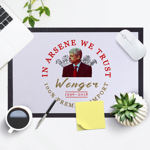 The Gooners Wenger  - Football Legends - Door Mat -60cm X 40cm