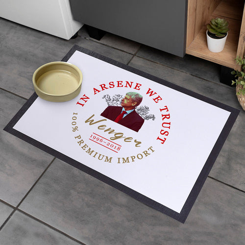 The Gooners Wenger  - Football Legends - Door Mat -60cm X 40cm