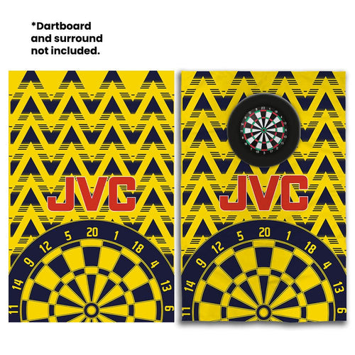The Gooners Retro - 1992 Away - Personalised Darts Wall Banner - Two Sizes [COLLECTIVE]