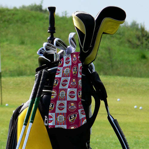 Aston Villa - Football Legends - Retro Lightweight, Microfibre Golf Towel