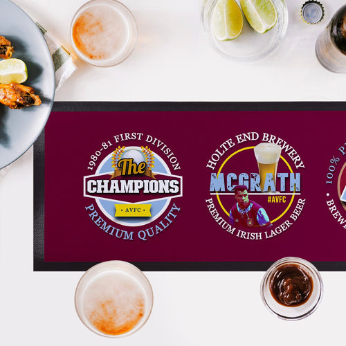 Aston Villa - Football Legends - Bar Runner