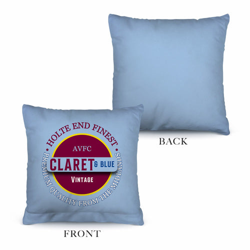 Holte Enders Claret and Blue - Football Legends - Cushion 10"