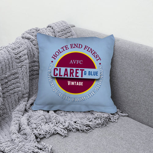 Holte Enders Claret and Blue - Football Legends - Cushion 10"
