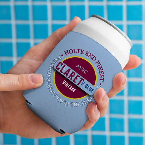 Holte Enders Claret and Blue - Football Legends - Can Cooler